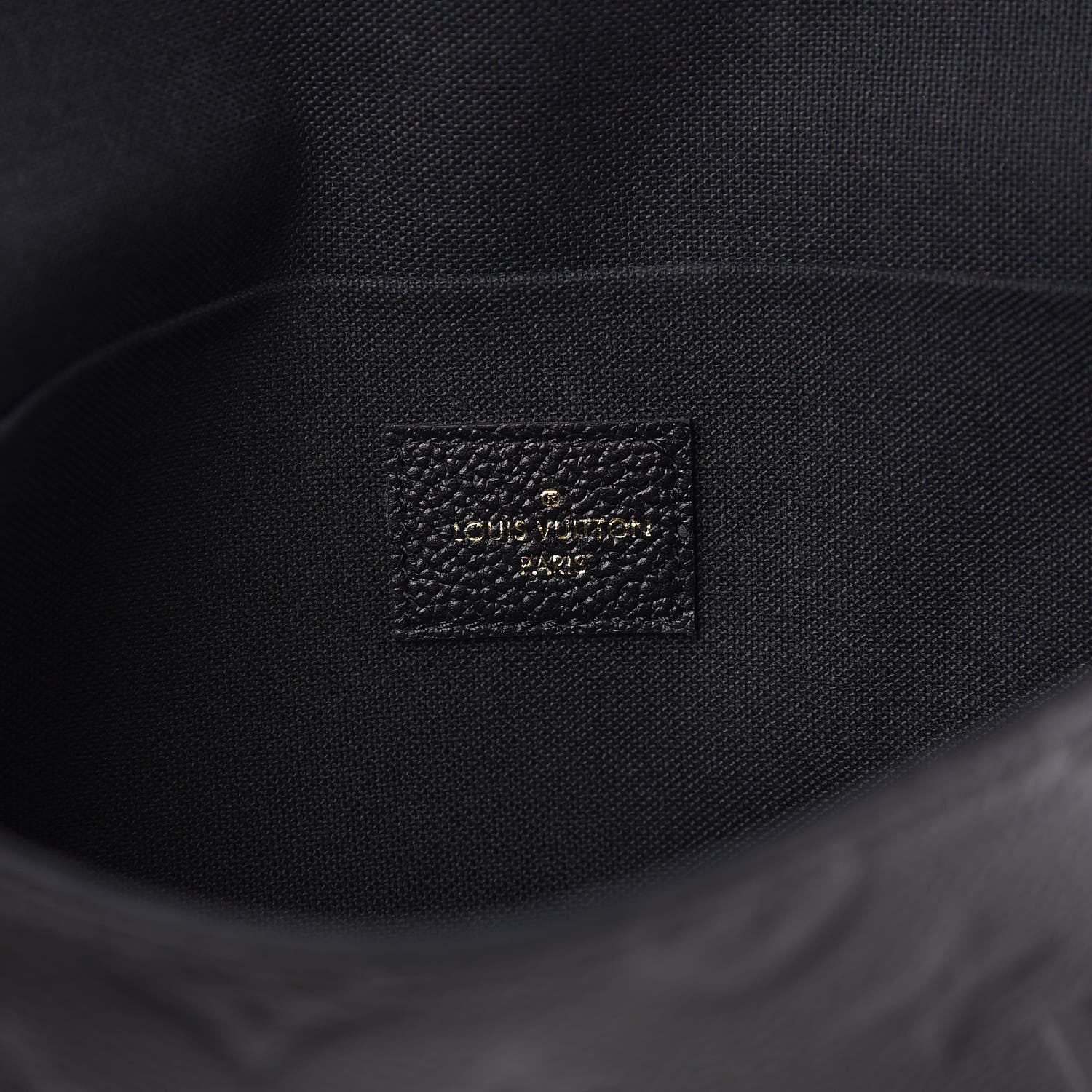 Louis Vuitton Empreinte Pochette Felicie Chain Wallet Black 6 of 10