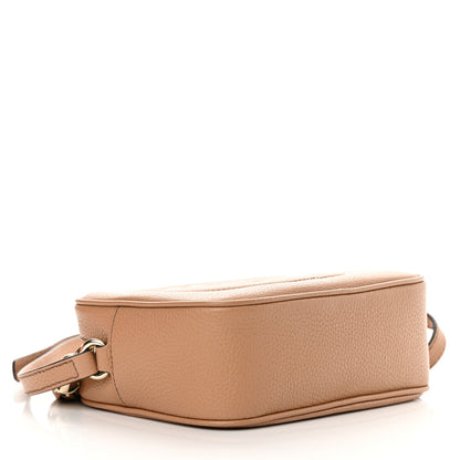 Gucci Pebbled Calfskin Small Soho Disco Bag Camelia 4 of 11