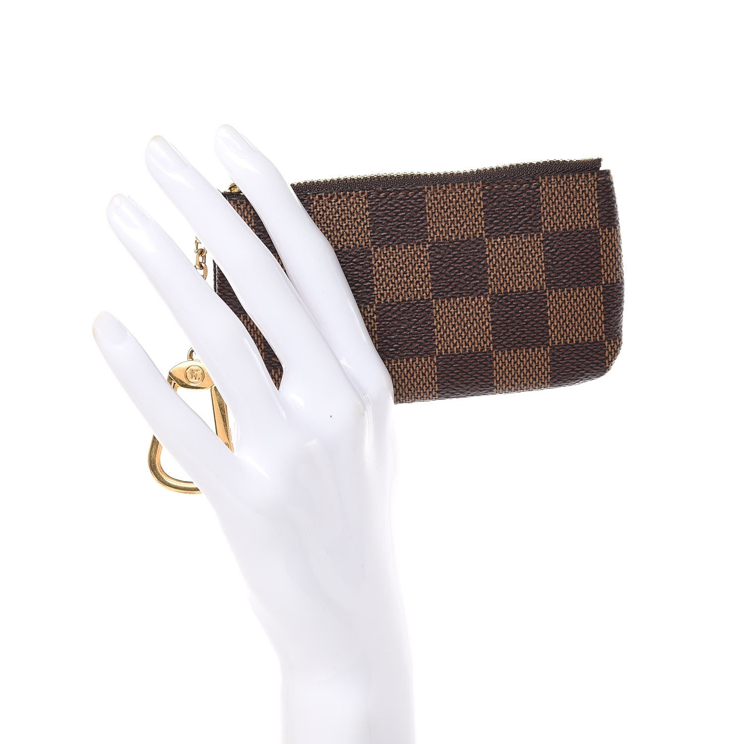 Louis Vuitton Damier Ebene Key Pouch 2 of 6