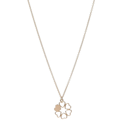 Tiffany 18K Rose Gold Paloma Picasso Crown of Hearts Pendant Necklace 1 of 6