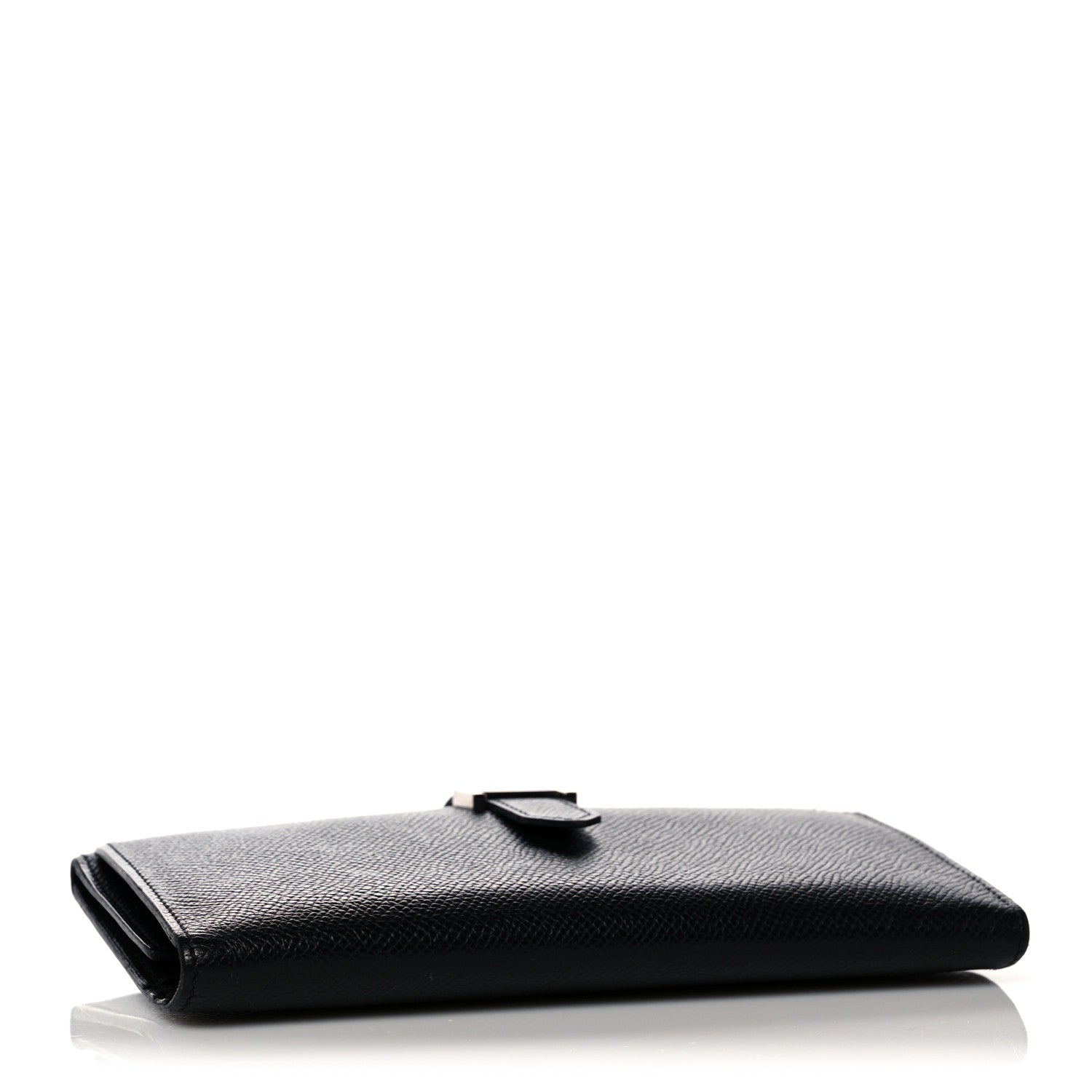 Hermes Epsom Tri-Fold Bearn Wallet Black 4 of 11