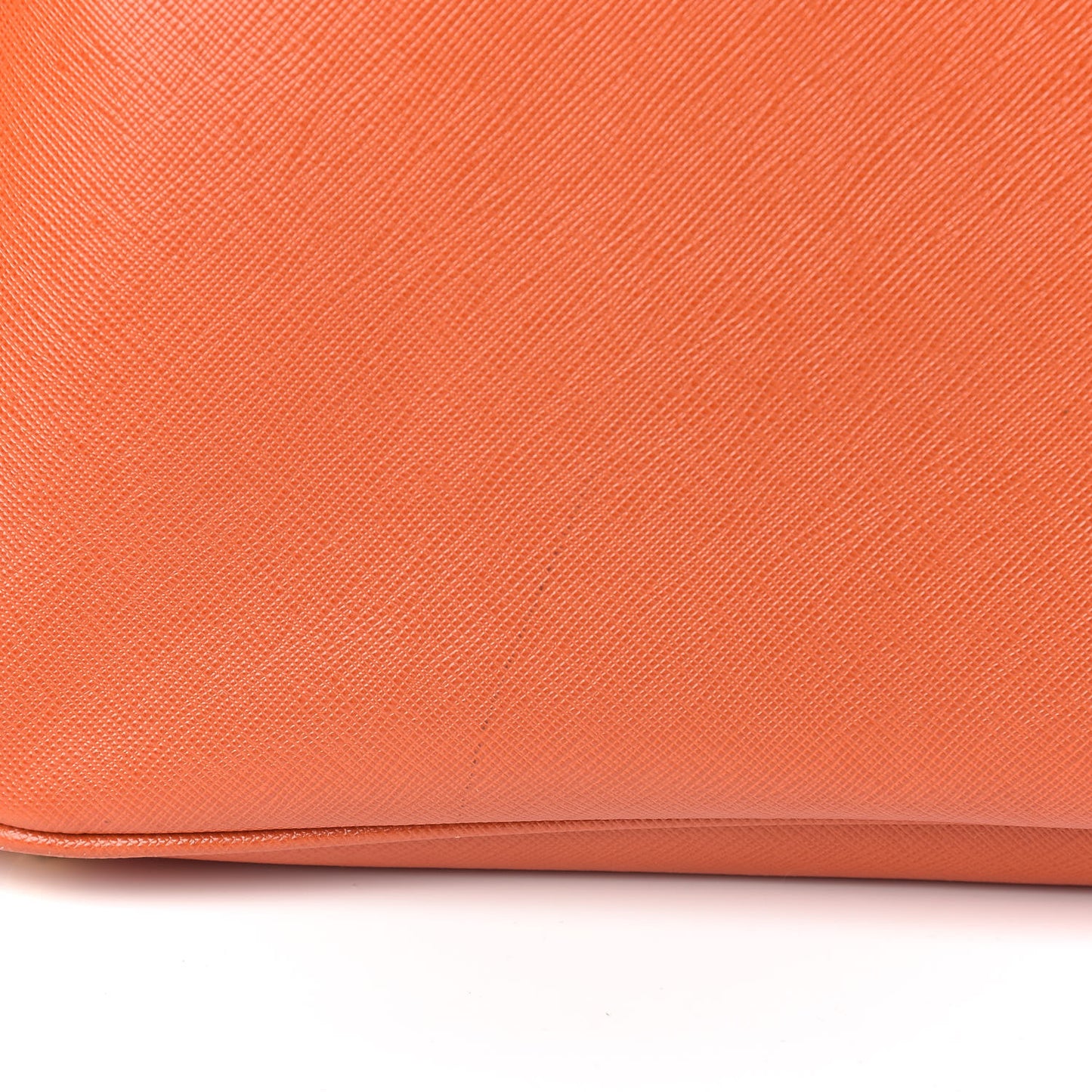 Saffiano Lux Large Tote Papaya