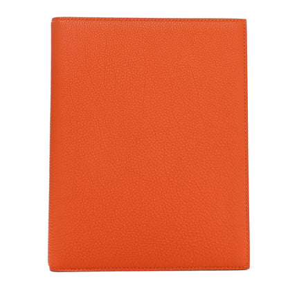 Hermes Togo Globe Trotter Agenda Cover GM Orange 1 of 8