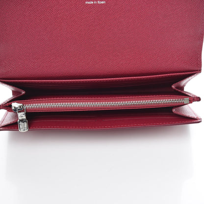 Louis Vuitton Epi Sarah Wallet NM Fuchsia 7 of 9