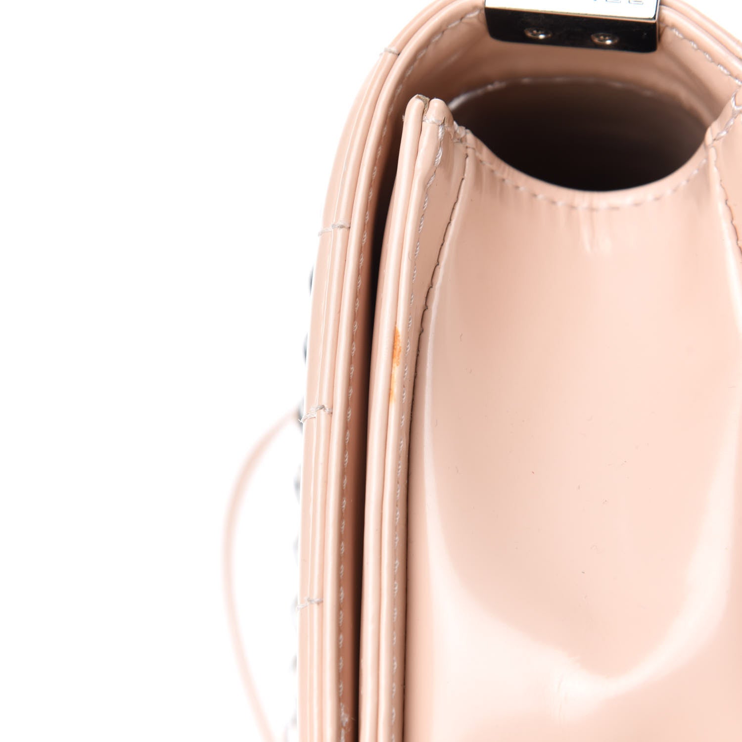 Chanel Glazed Calfskin Medium Boy Flap Light Pink 10 of 14