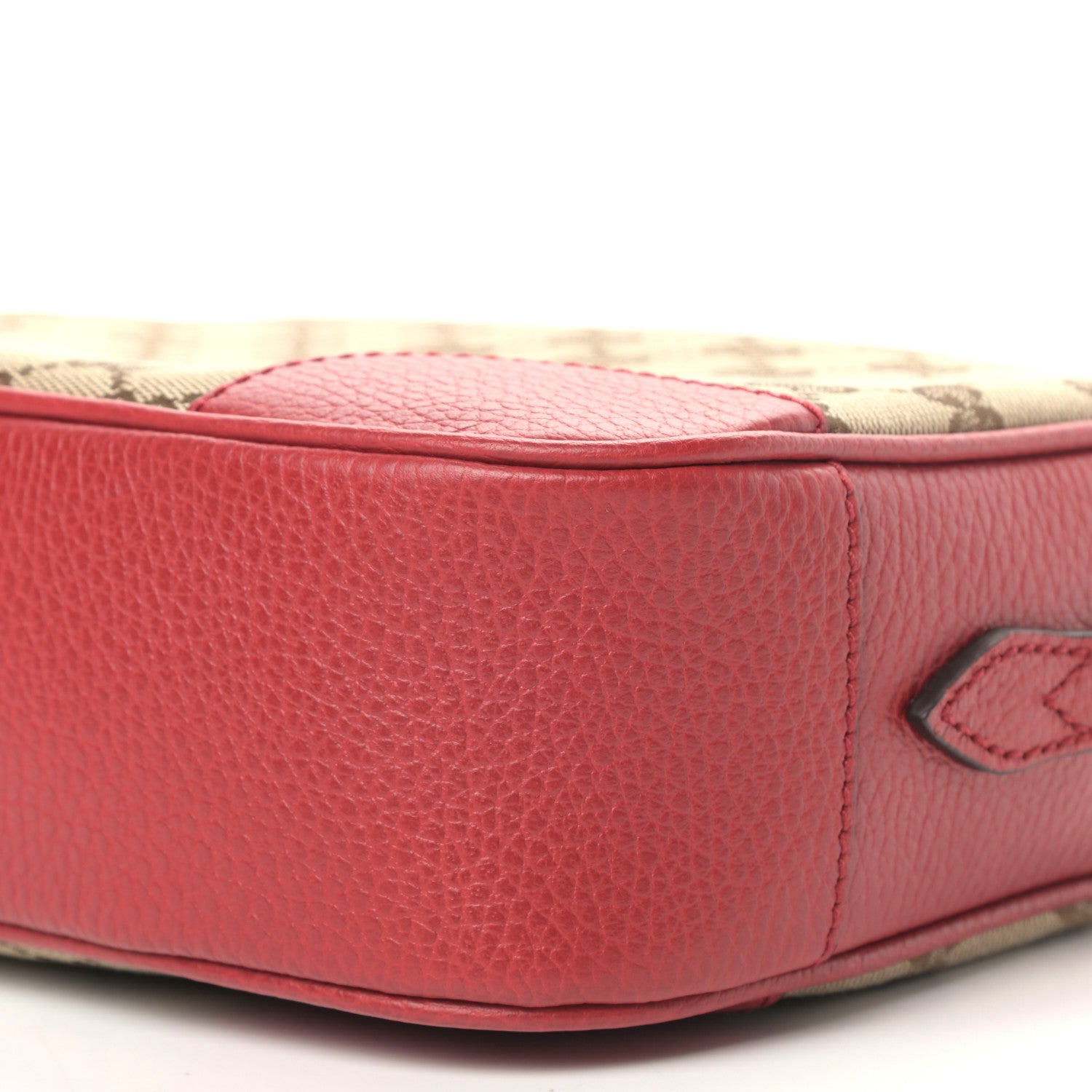 Gucci Monogram Mini Bree Messenger Bag Red 9 of 10