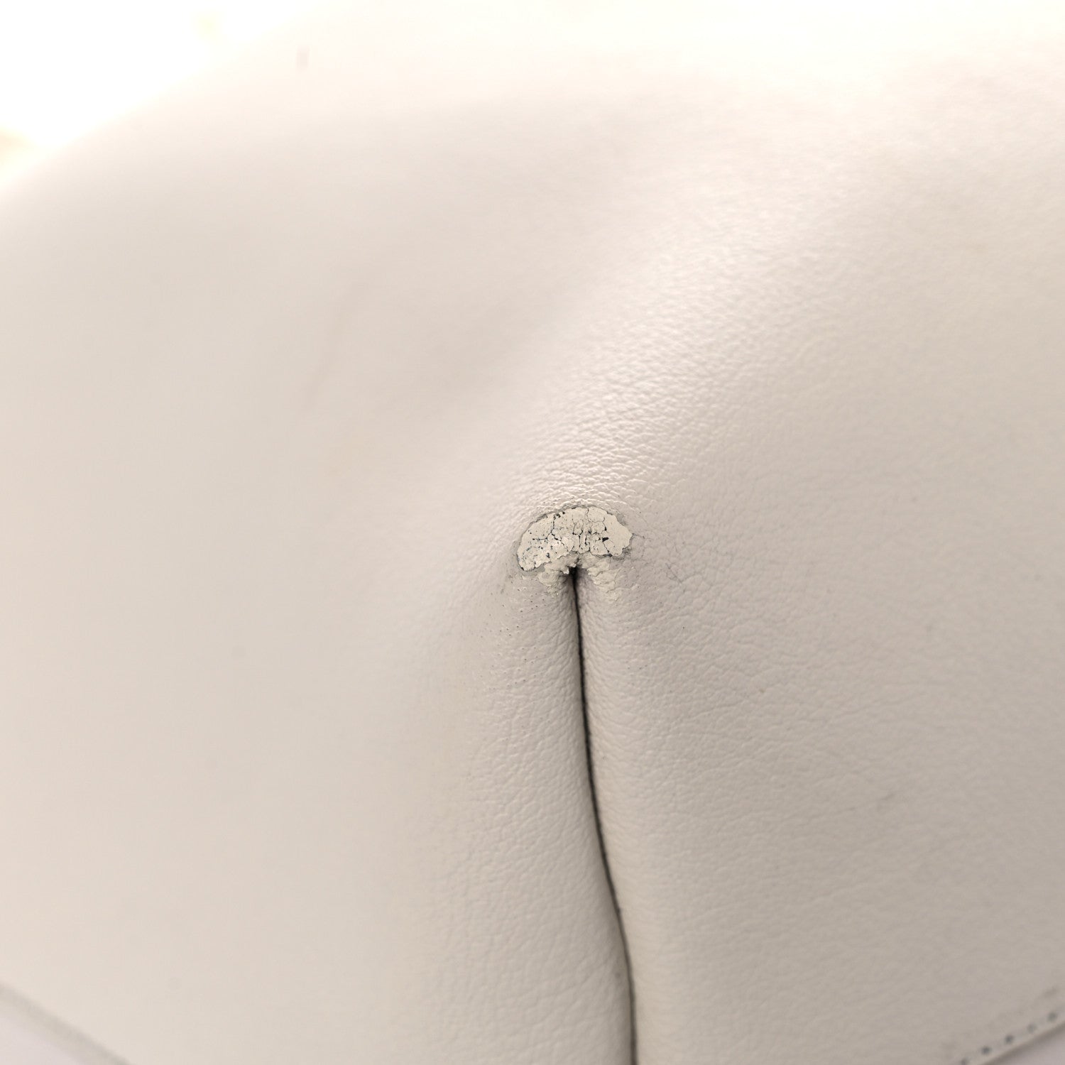 Saint Laurent Calfskin Large Shopping Tote Porcellana 7 of 36