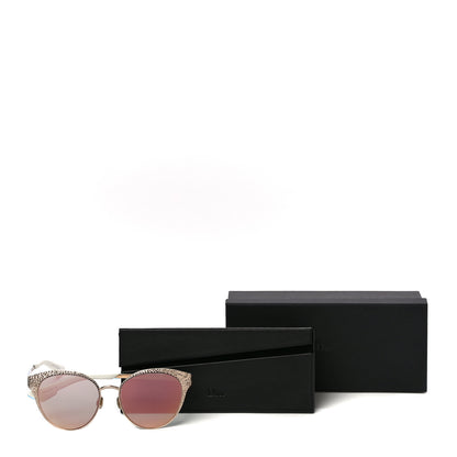 Christian Dior Metal DiorUnique Limited Edition Sunglasses Gold Pink 9 of 9