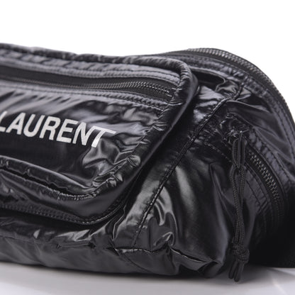 Saint Laurent Nylon Logo Ripstop Body Belt Bag Black 7 of 8