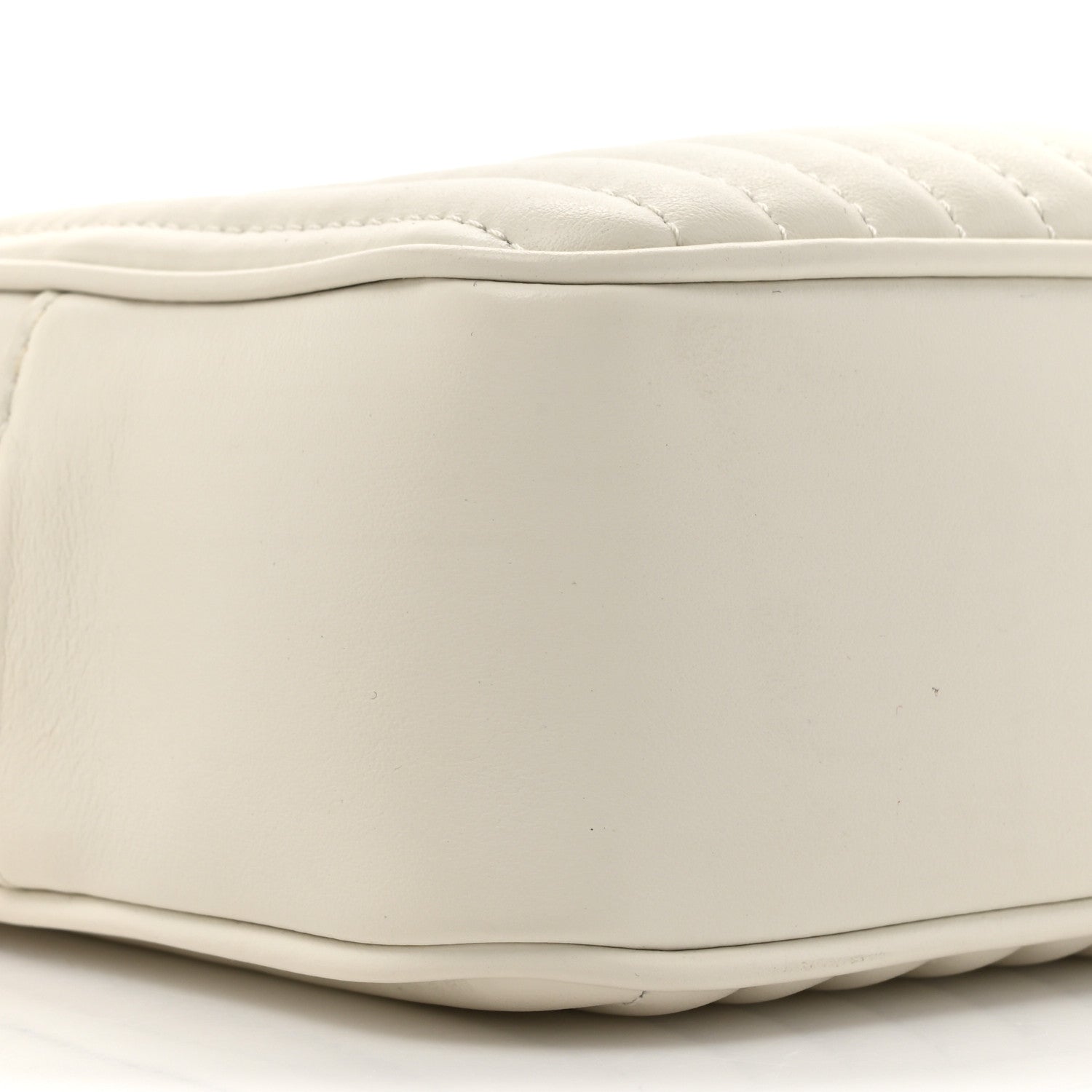 Tom Ford Bos Taurus Calfskin Quilted TF Camera Bag White 9 of 10