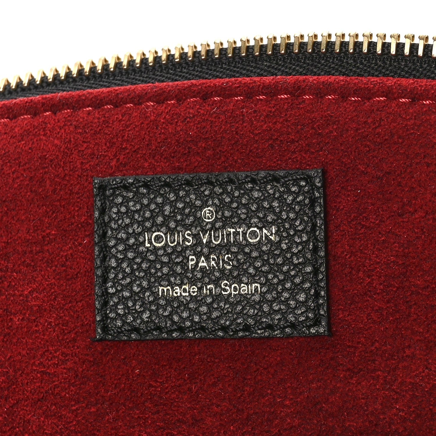 Louis Vuitton Empreinte Monogram Giant Petit Palais Black 6 of 9