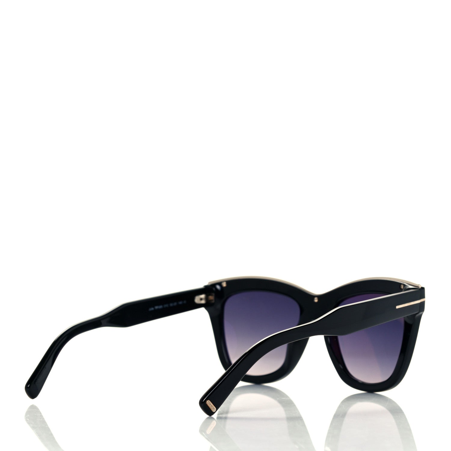 Tom Ford Julie Square Sunglasses TF685 Black 4 of 8