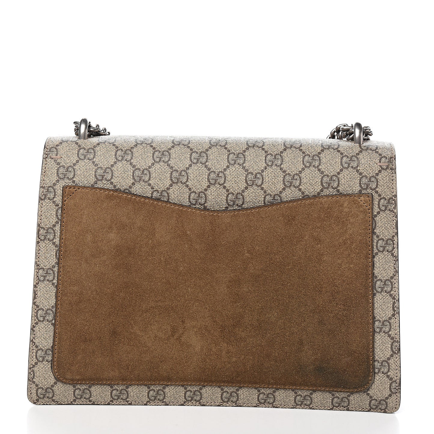 GG Supreme Monogram Medium Dionysus Shoulder Bag Taupe