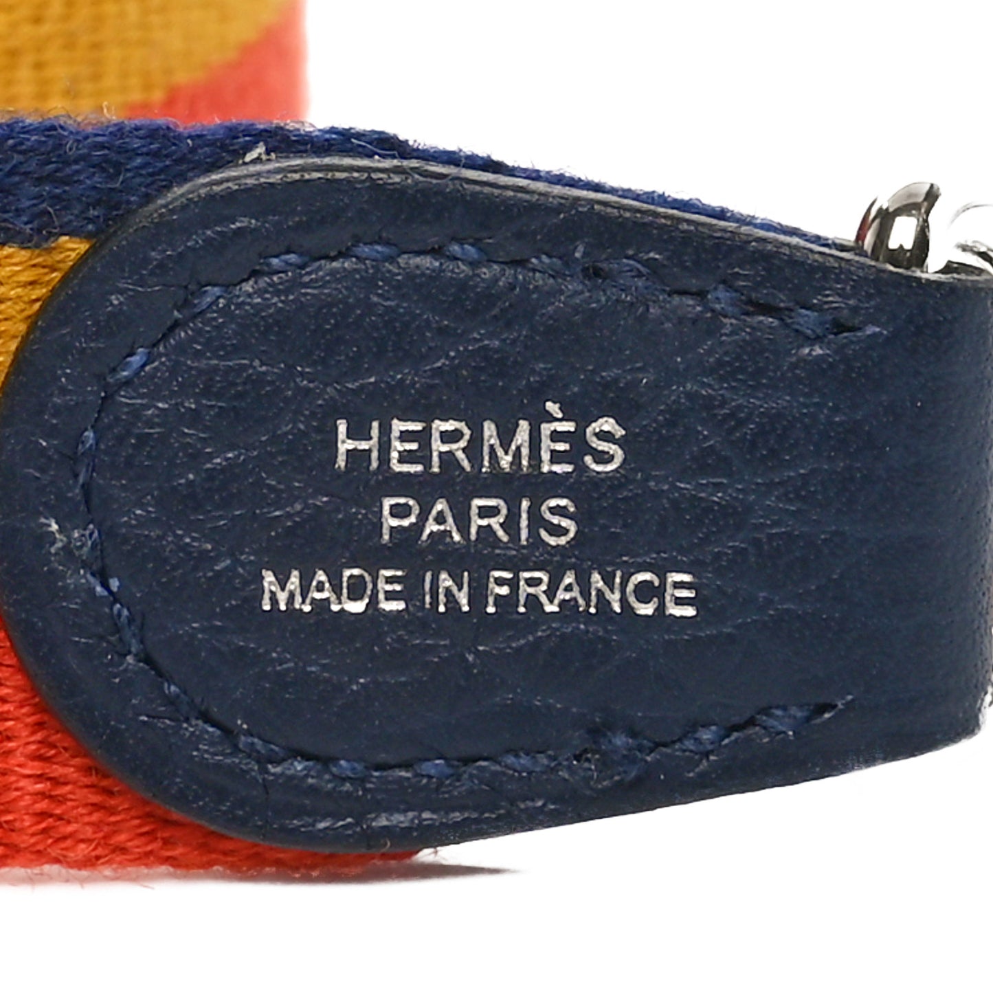 Toile 25mm Shoulder Striped Shoulder Strap Bleu Nuit