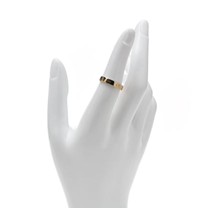 Cartier 18K Yellow Gold 3.5mm LOVE Wedding Band Ring 53 6.5 2 of 4