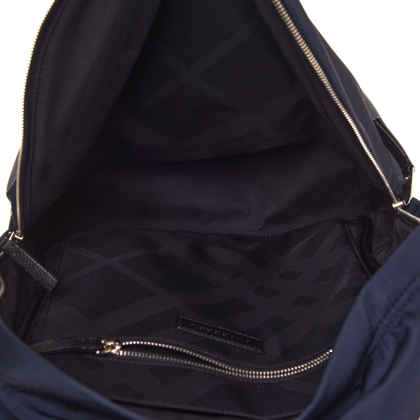 Nylon Abbeydale Simple Backpack Navy