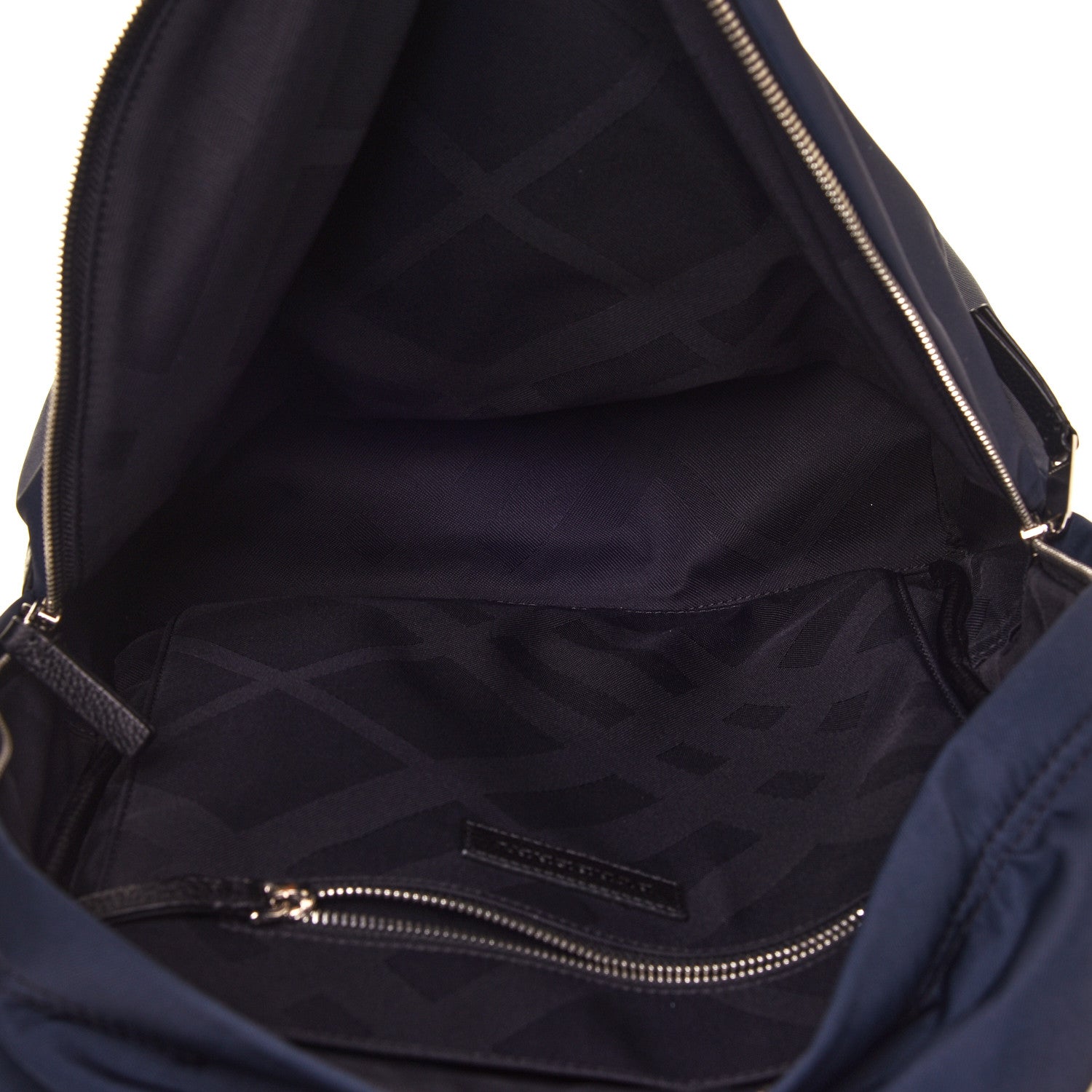 Burberry Nylon Abbeydale Simple Backpack Navy 4 of 11