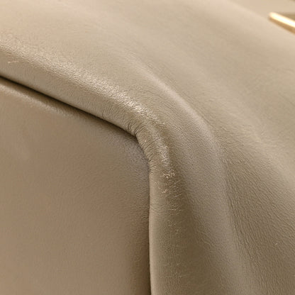 Chloe Smooth Calfskin Mini Baylee Tote Cashmere Grey 9 of 11