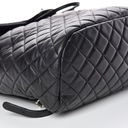 Chanel Lambskin Quilted Large Urban Spirit Backpack Black 5 of 11