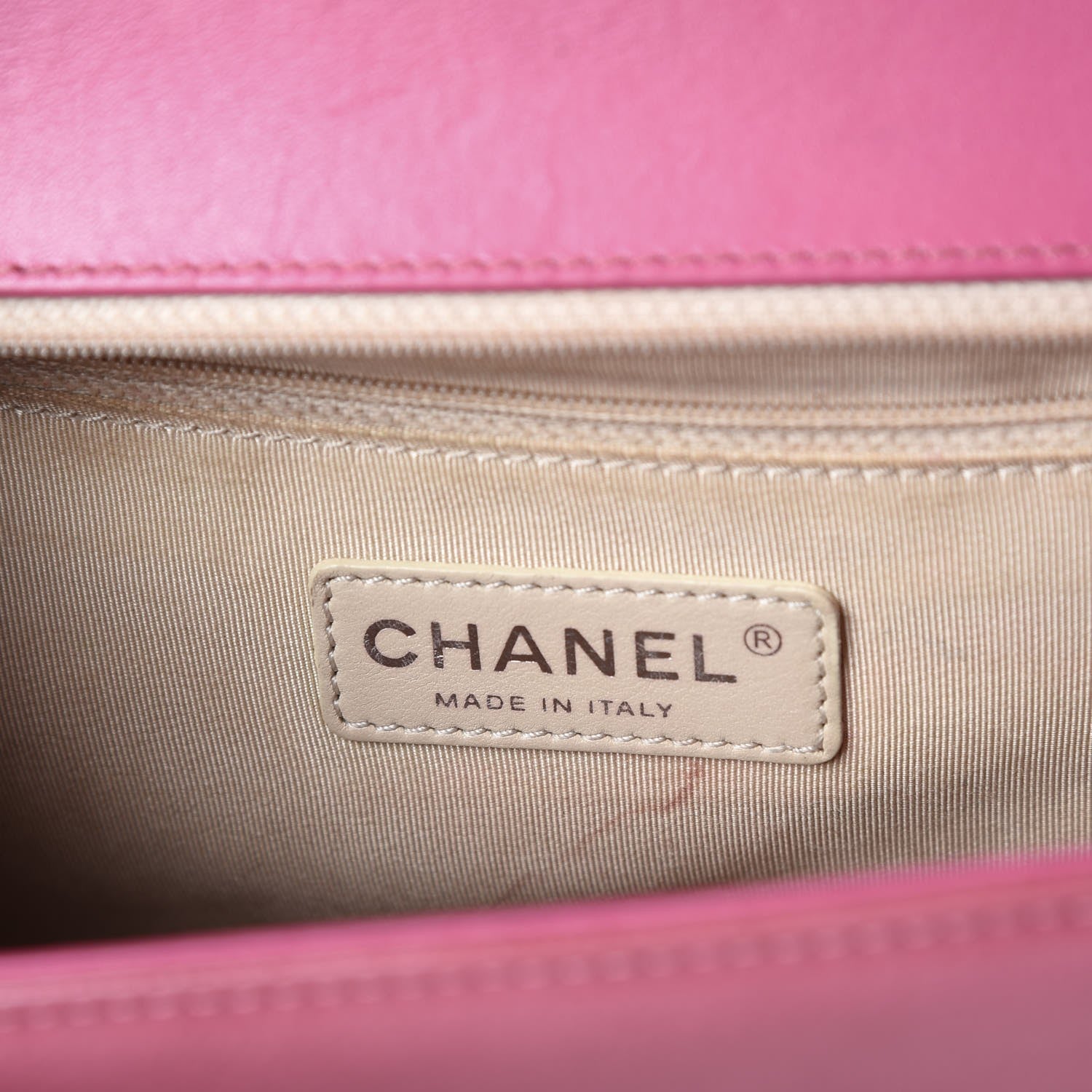 Chanel Distressed Patent Quilted New Medium Boy Flap Pink 6 of 20