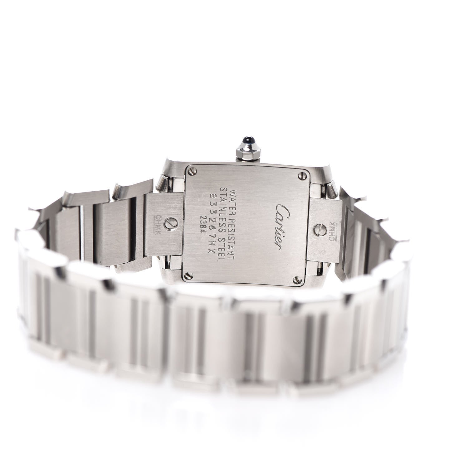 Cartier Stainless Steel 20mm Tank Francaise Quartz Watch 5 of 6