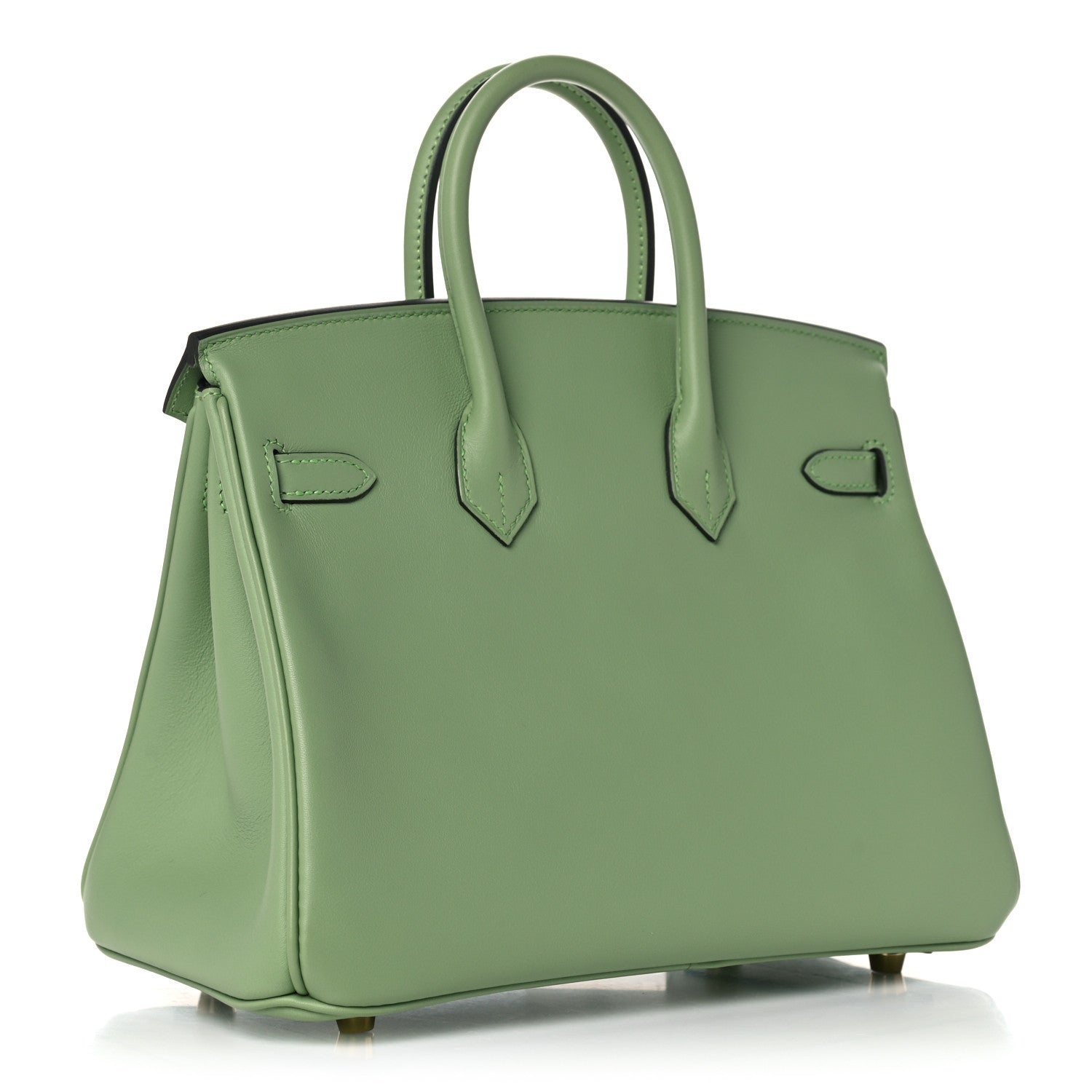 Hermes Swift Birkin 25 Vert Criquet 2 of 8