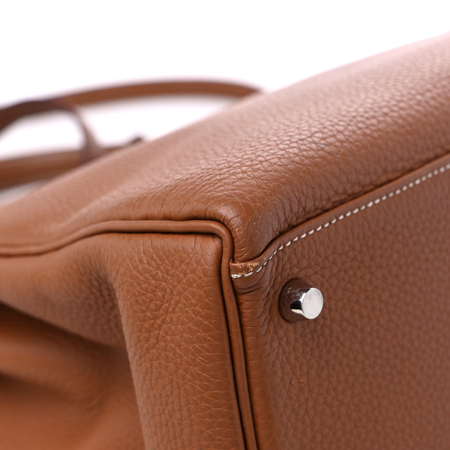 Hermes Togo Kelly Retourne 35 Gold 9 of 11