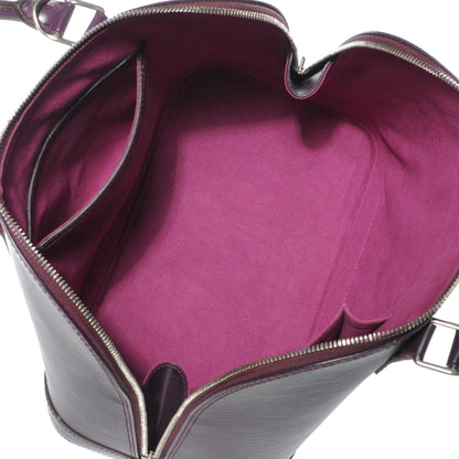 Louis Vuitton Epi Alma Cassis Purple 7 of 7