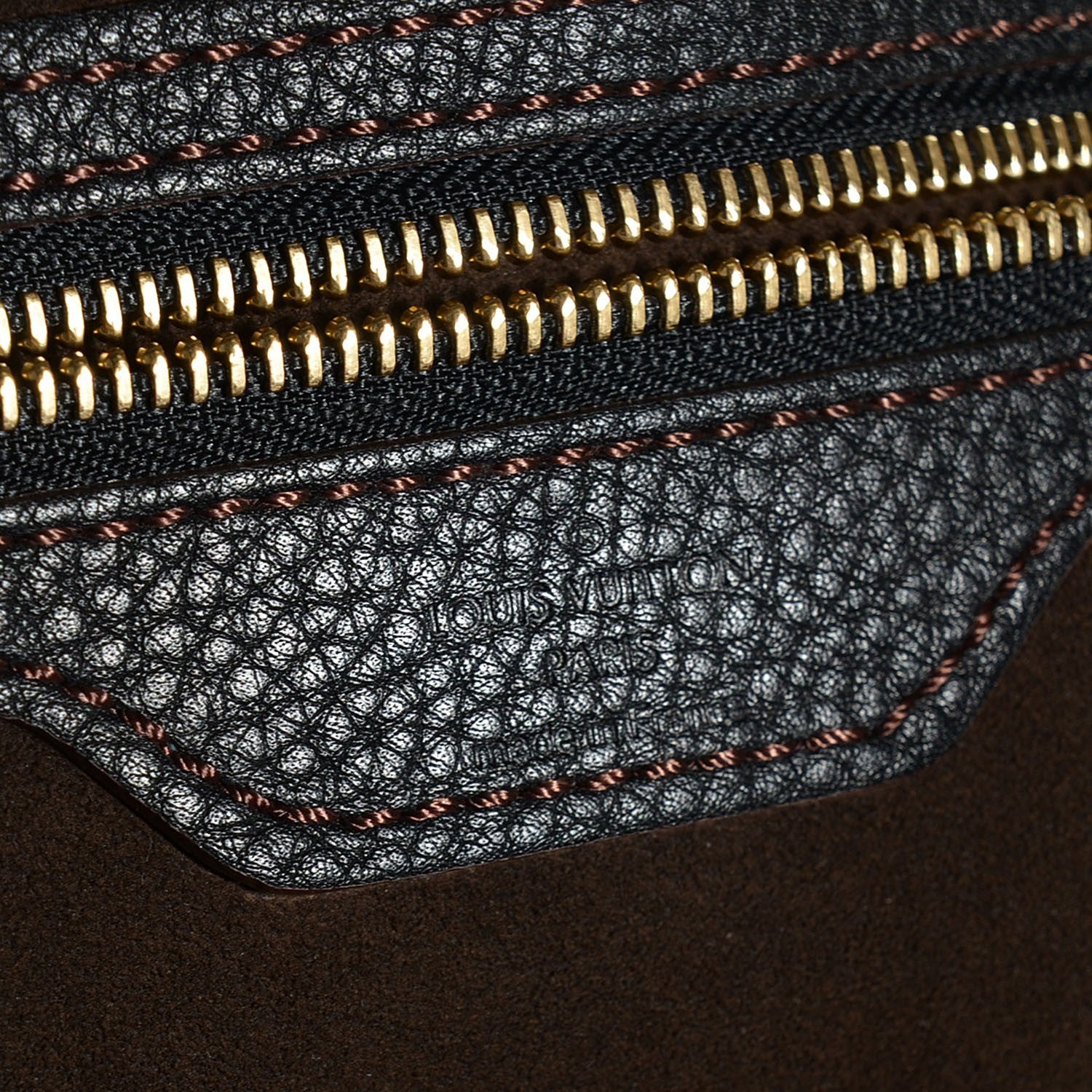 Louis Vuitton Mahina L Black 6 of 8