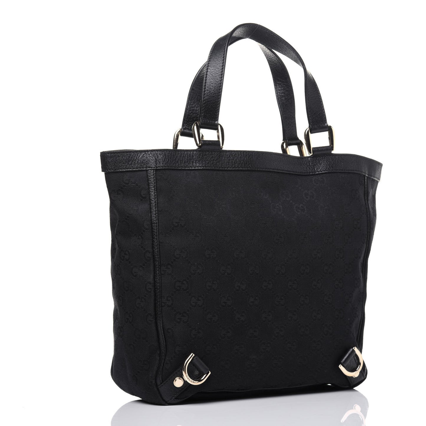 Monogram Small Abbey Tote Black