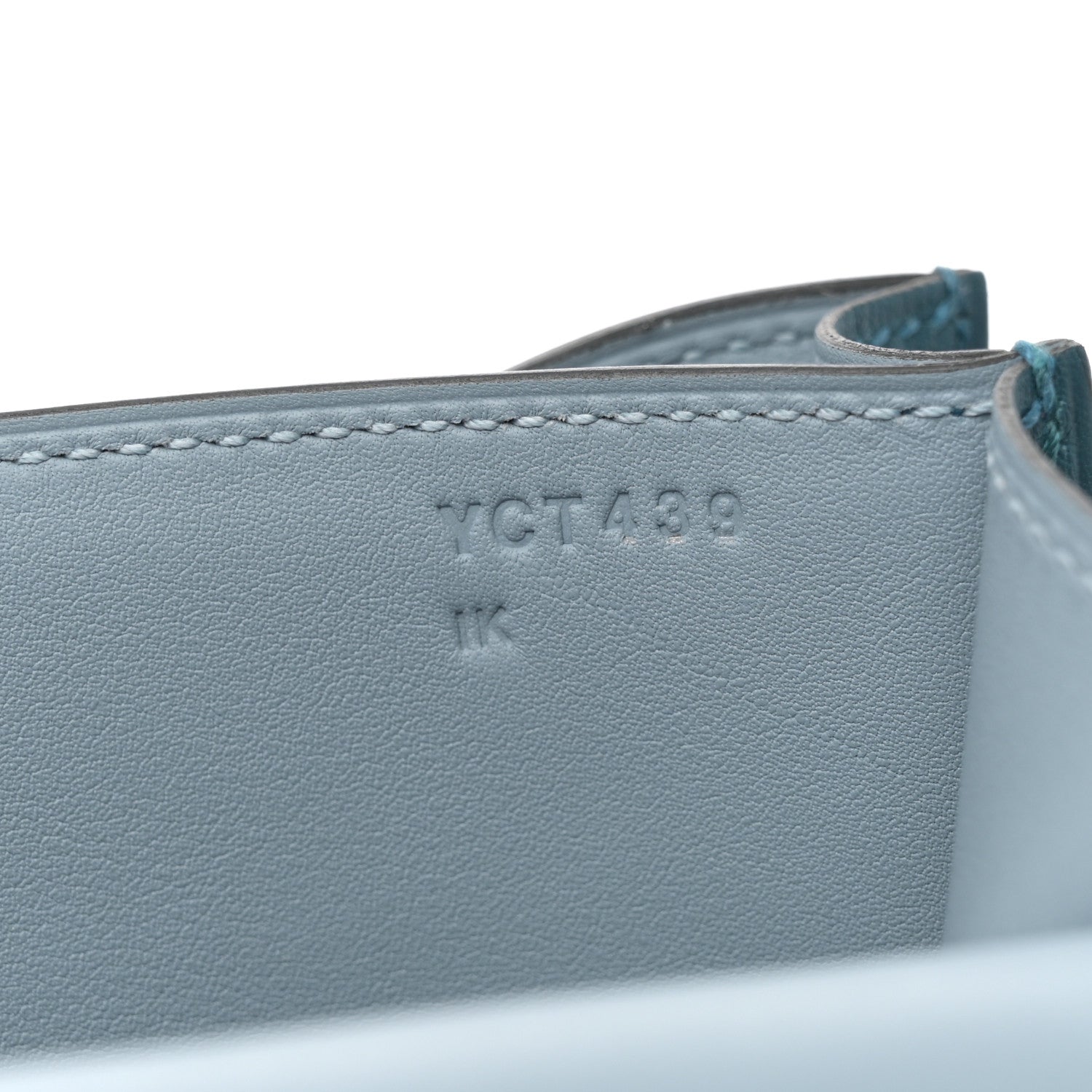 Hermes Swift Constance Verso 18 Colvert Bleu Lin 7 of 11