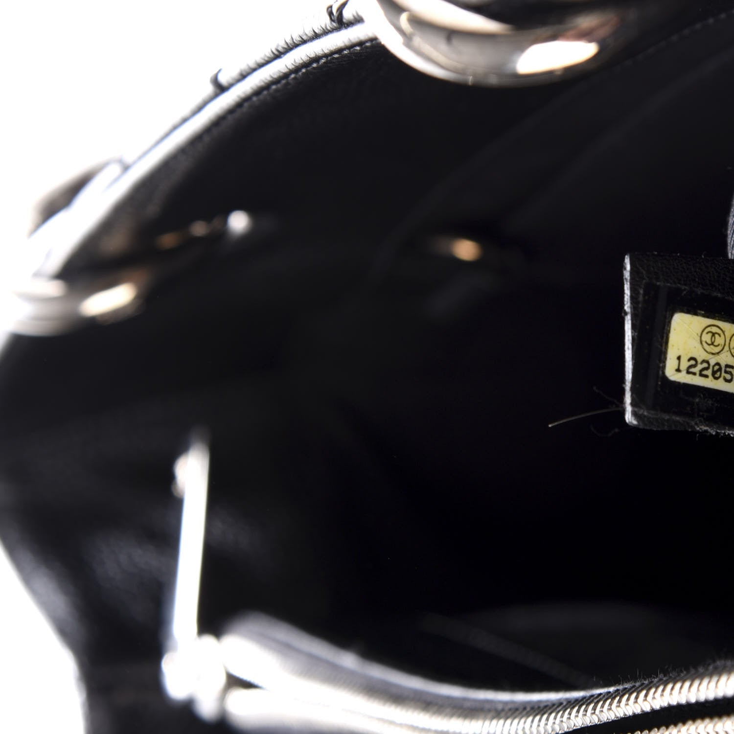 Chanel Caviar Quilted Grand Shopping Tote GST Black 7 of 9
