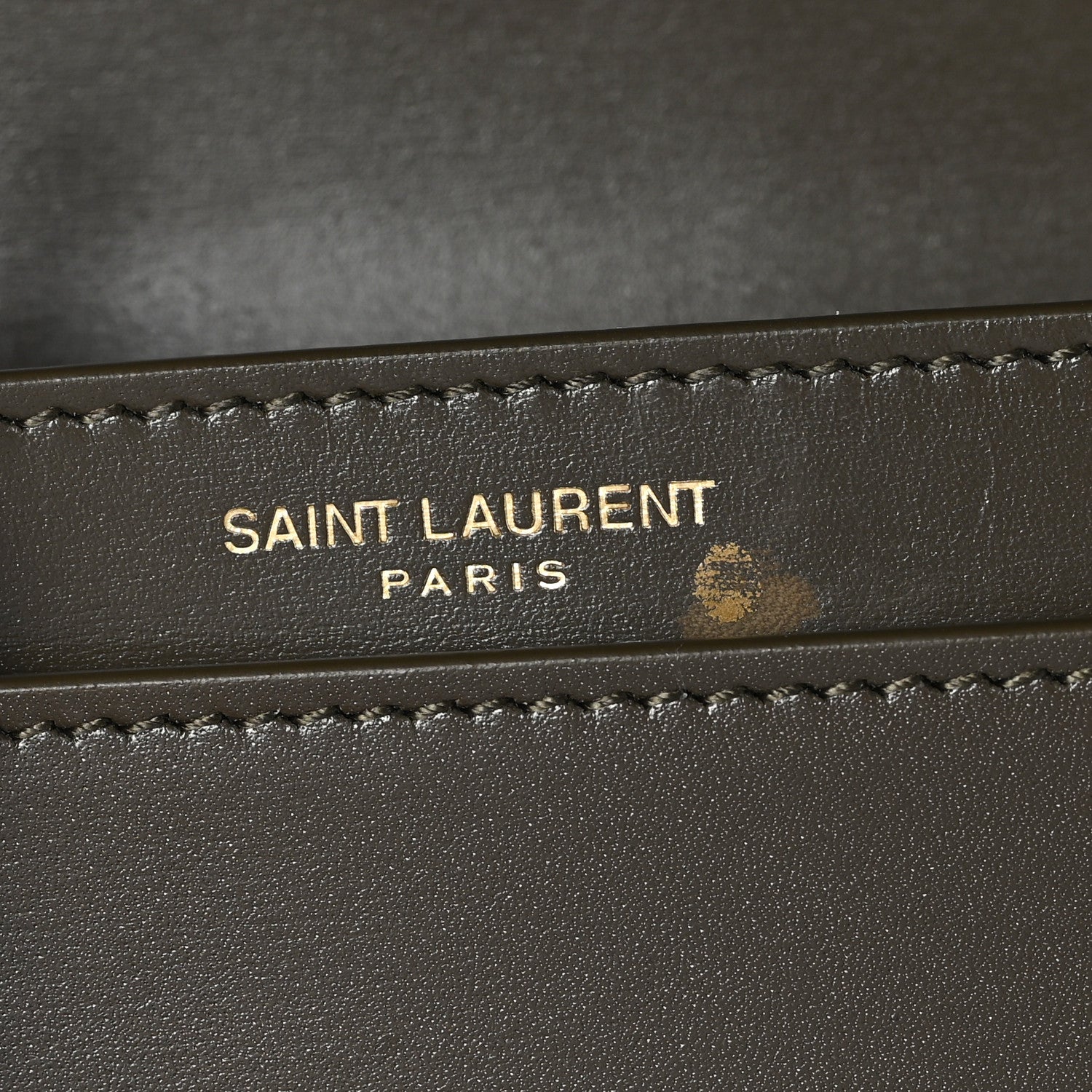Saint Laurent Box Calfskin Mini Voltaire Shoulder Bag Deep Musk 6 of 13