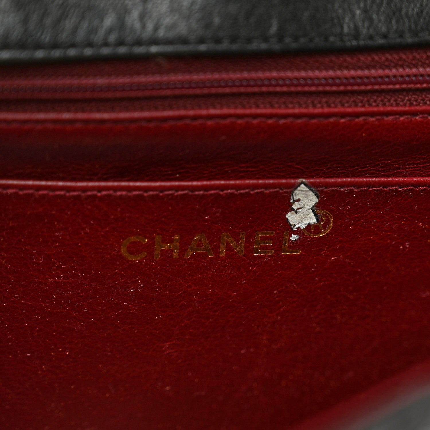 Chanel Lambskin Quilted Medium Single Flap Black 7 of 12