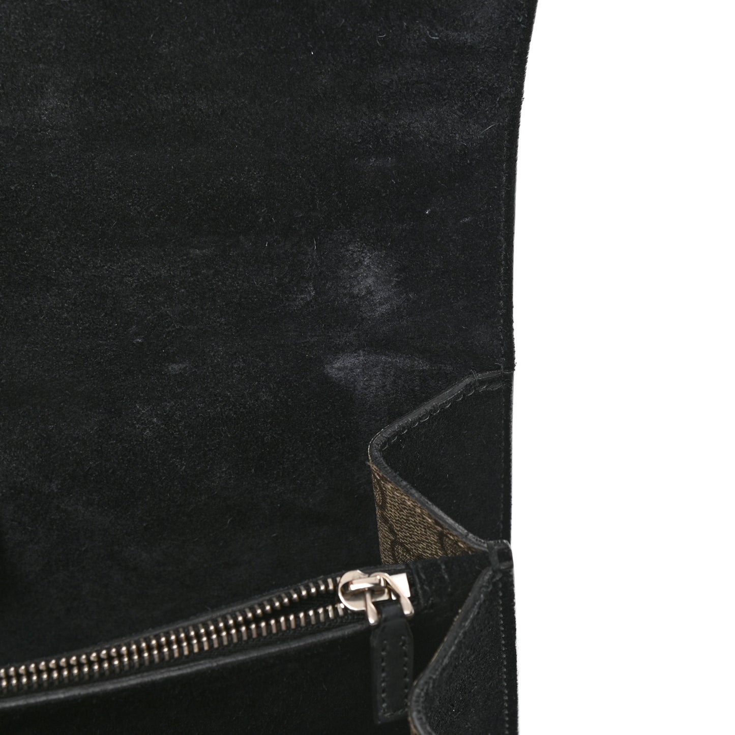 GG Supreme Monogram Small Dionysus Shoulder Bag Black