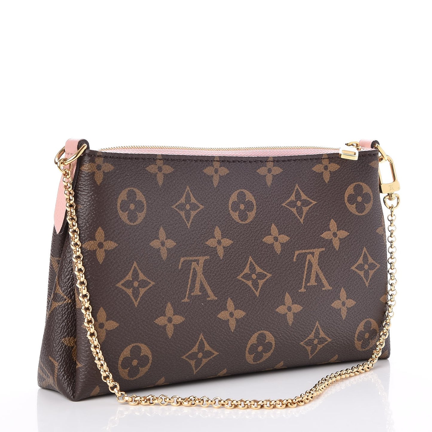 Monogram Pallas Clutch Rose Poudre