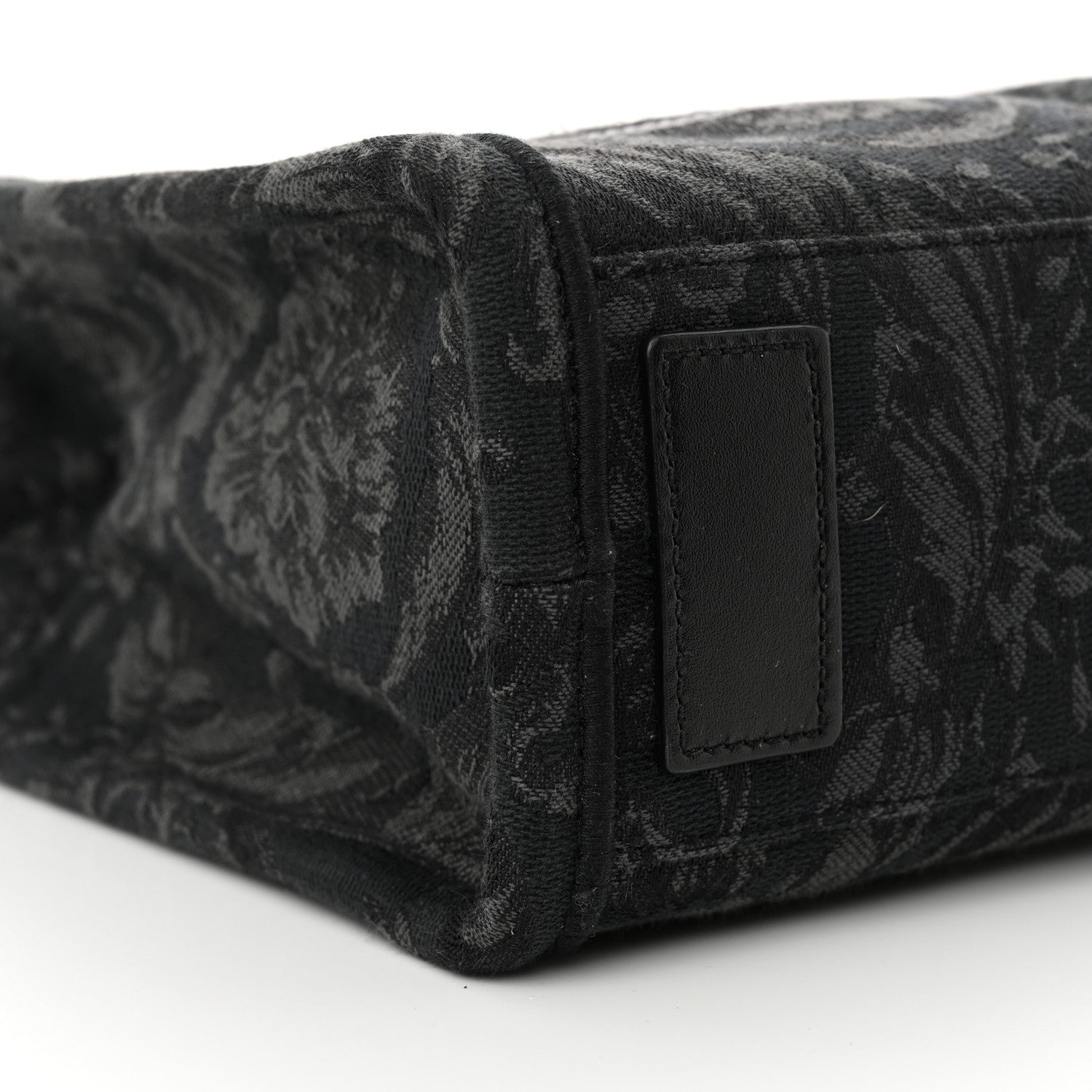 Versace Jacquard Barocco Mini Athena Tote Black 8 of 13