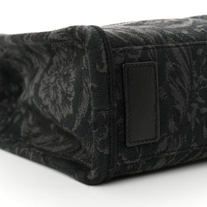 Versace Jacquard Barocco Mini Athena Tote Black 8 of 13