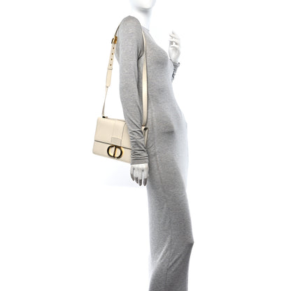Christian Dior Box Calfskin 30 Montaigne Flap Bag Ivory 2 of 15