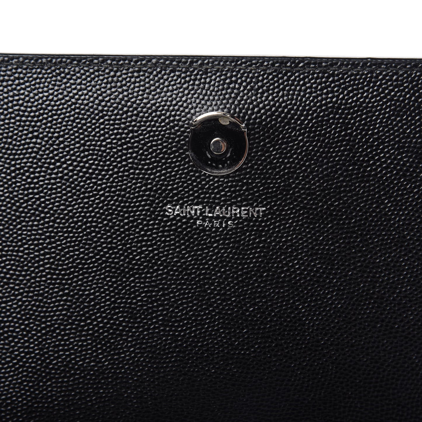 Grain De Poudre Medium Classic Monogram Kate Satchel Black