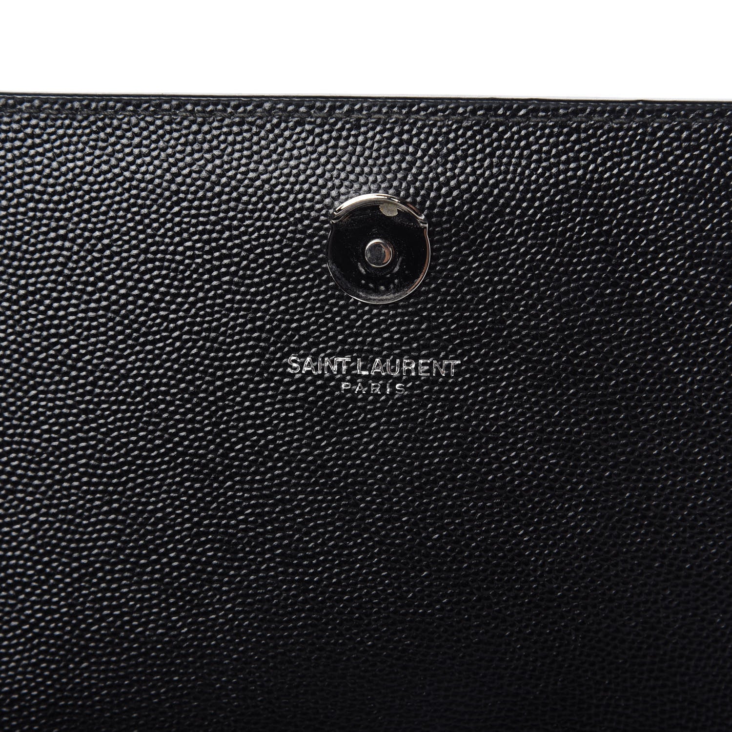 Saint Laurent Grain De Poudre Medium Classic Monogram Kate Satchel Black 9 of 10