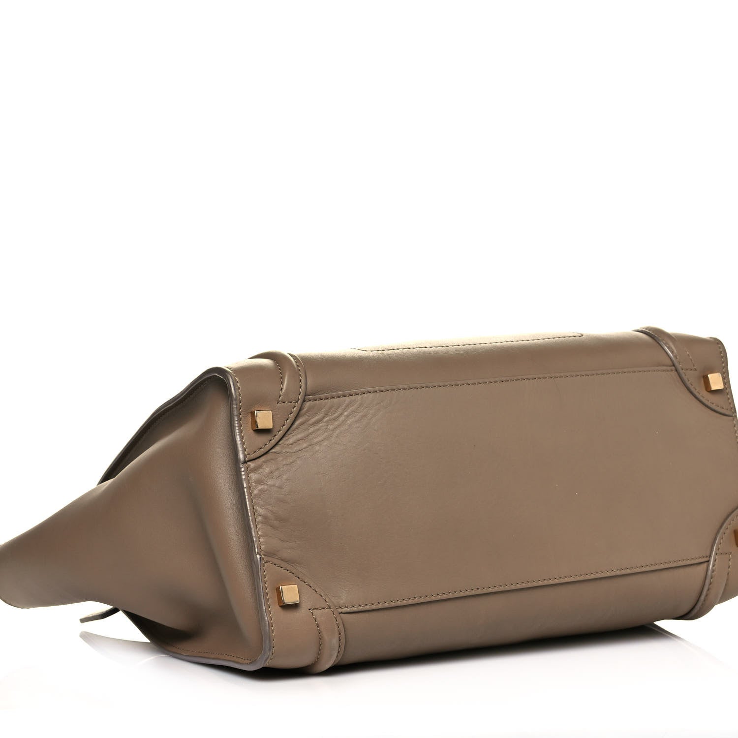 Celine Smooth Calfskin Shoulder Luggage Camel 3 of 14