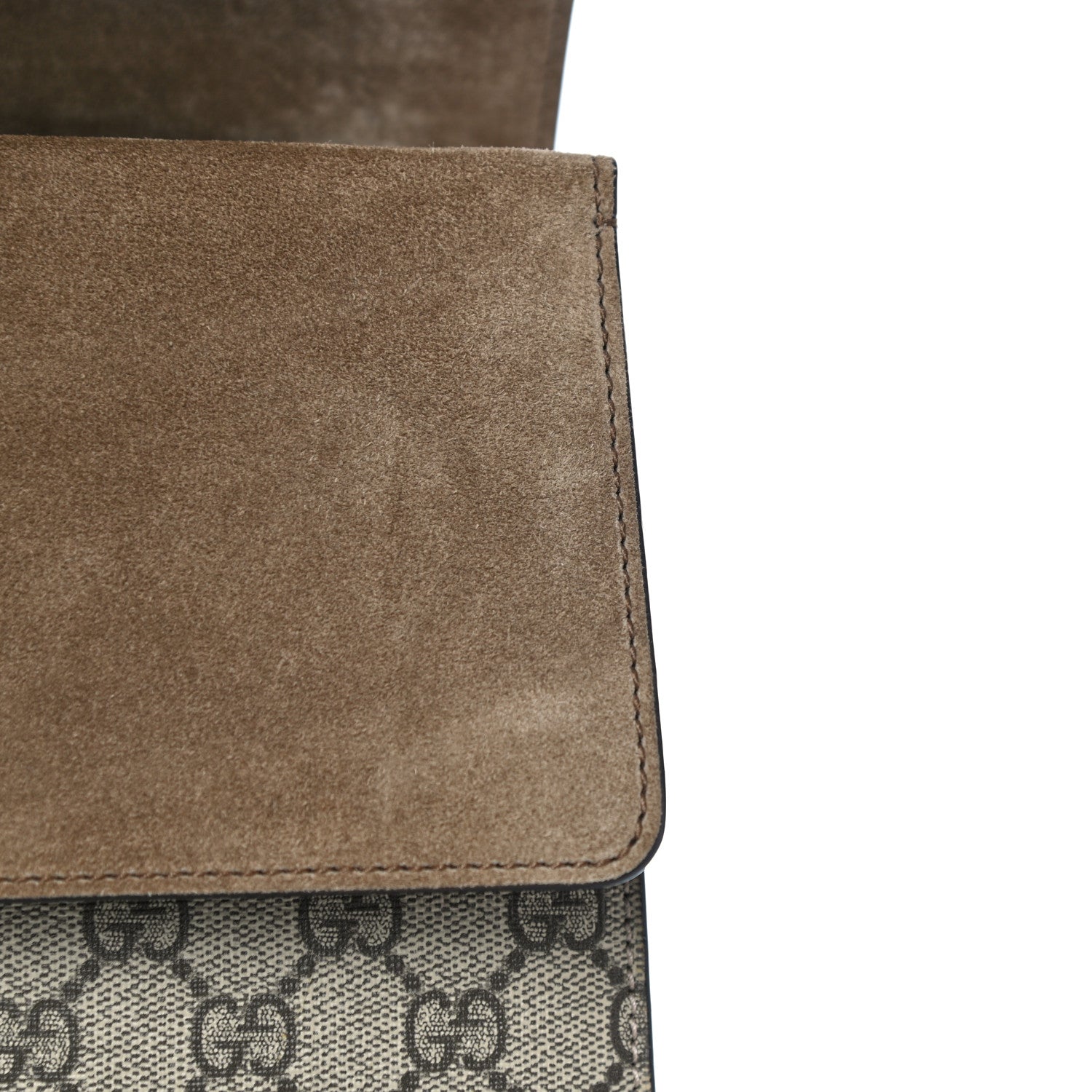 Gucci GG Supreme Monogram Medium Dionysus Shoulder Bag Taupe 16 of 19