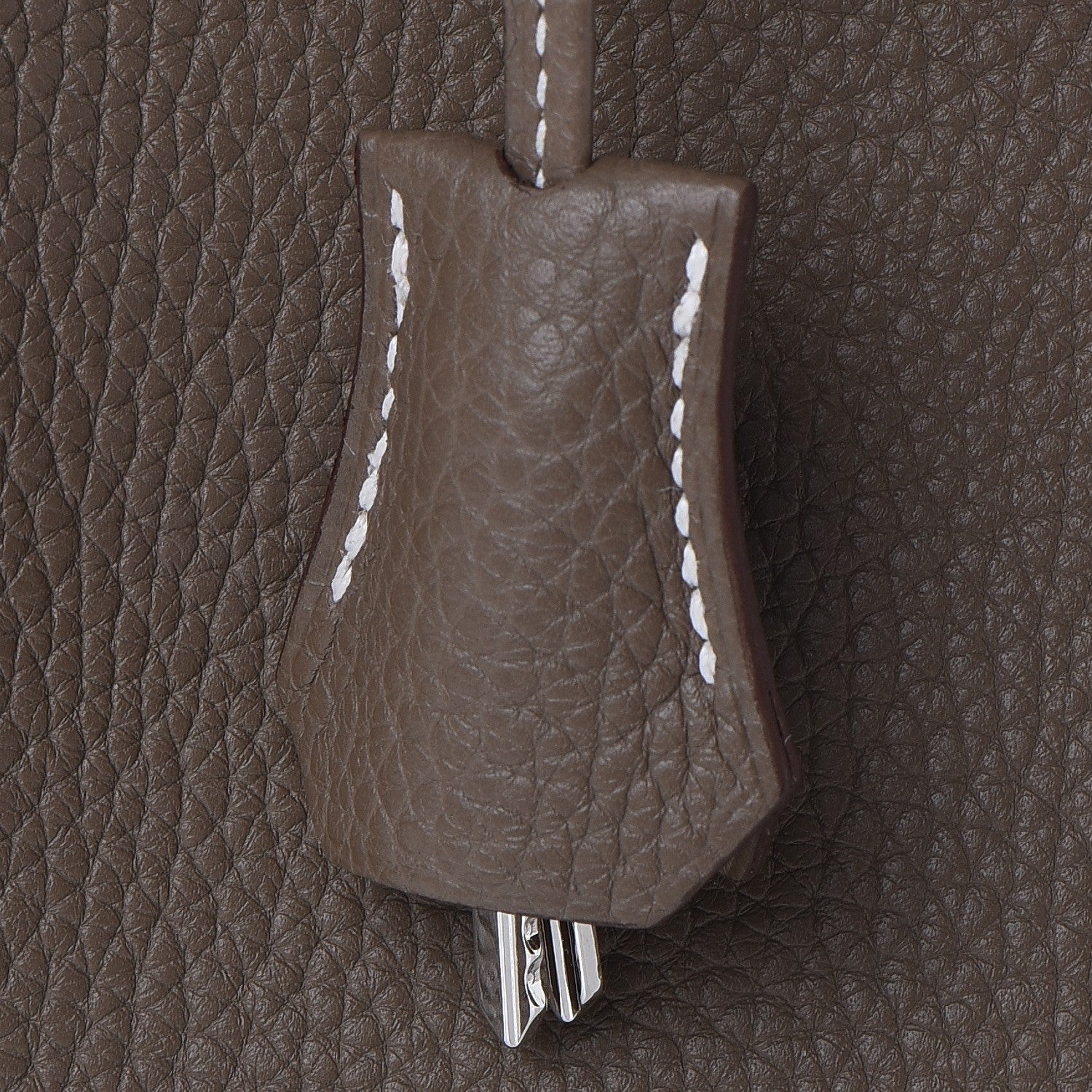 Hermes Togo Kelly Retourne 28 Etoupe 28 of 38