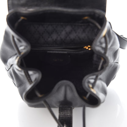 Gucci Calfskin Bamboo Backpack Black 5 of 10