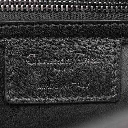 Christian Dior Calfskin Macrocannage Medium Caro Bag Black 6 of 11