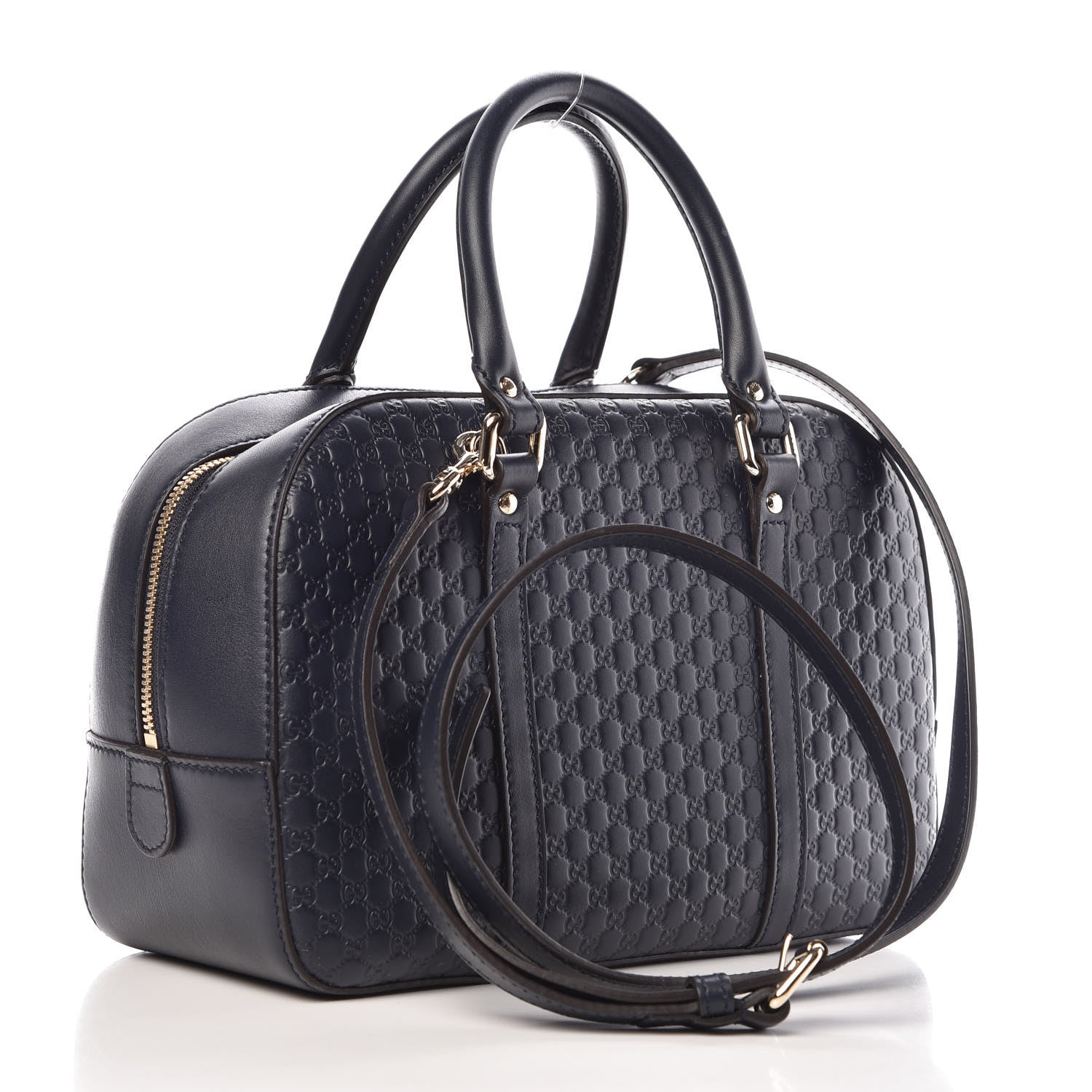 Gucci Microguccissima Medium Crossbody Bag Blue 4 of 11