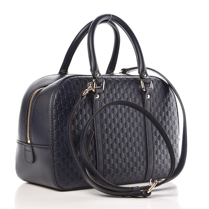 Gucci Microguccissima Medium Crossbody Bag Blue 4 of 11