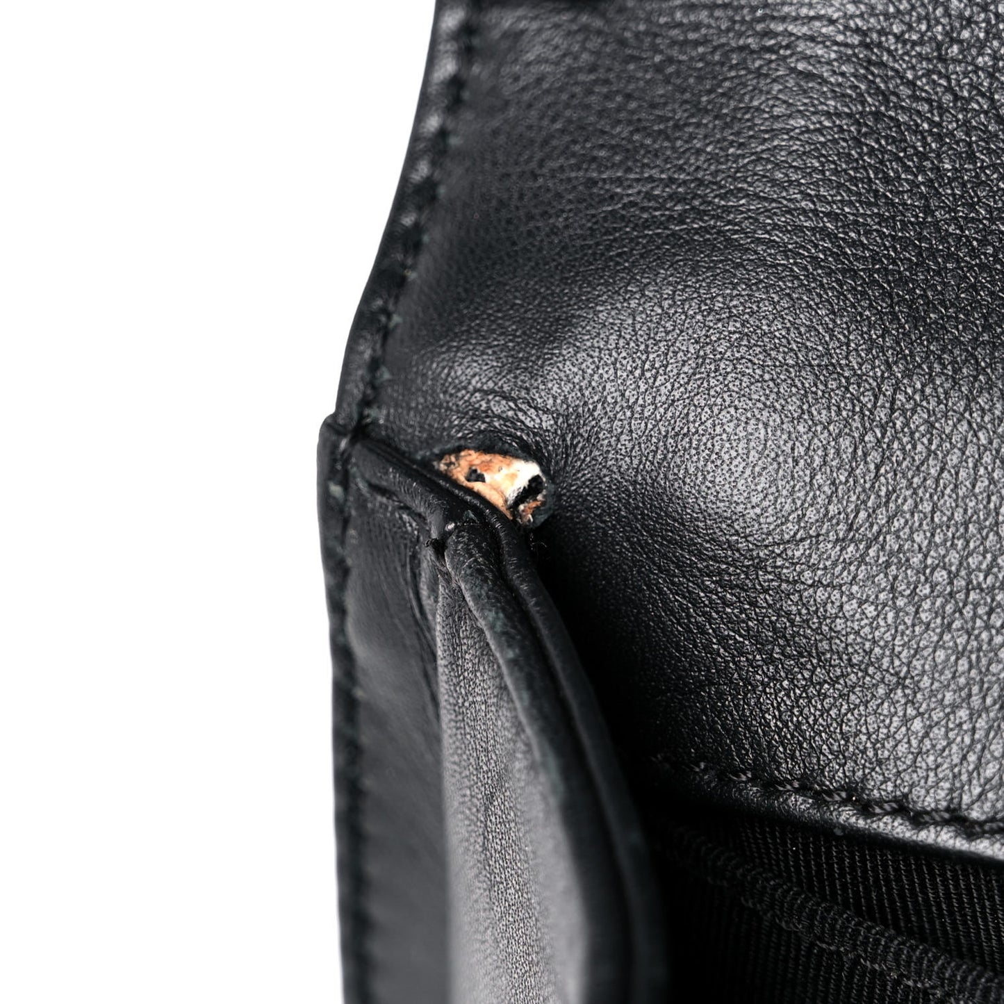 Calfskin Quilted Medium Boy Flap Black