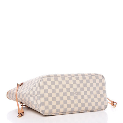 Louis Vuitton Damier Azur Neverfull MM 4 of 10
